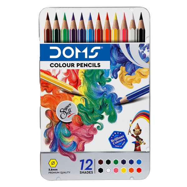 ColorPencil12ShadesTinPack