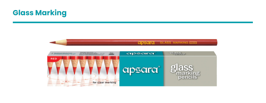 RED GLASS MARKING PENCIL